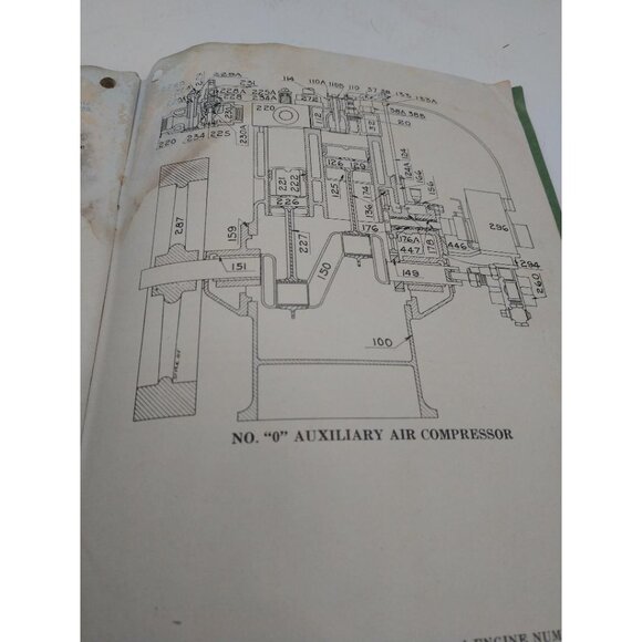 Atlas Imperial Instruction Book No. 27-12 For Four Cycle Mechanical Injection Di - Picture 5 of 5